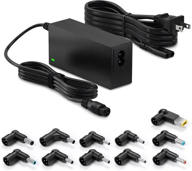 Main image of Belker 45W Universal Laptop Charger with 11 Tips | AC Adapter for Dell Hp Acer Asus Lenovo Samsung Gateway Toshiba Laptop Ultrabooks Chormebooks Power Supply Cord