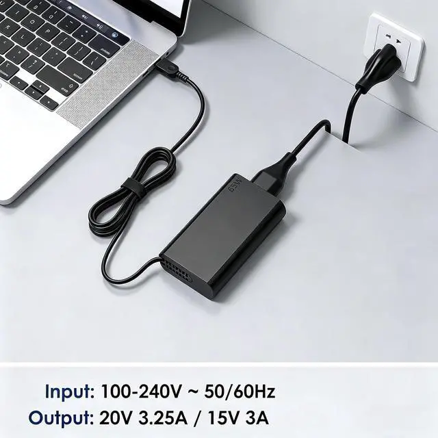 Alt view image 7 of 7 - 2026 AI Laptop 65W USB C Charger Compatible with Lenovo Thinkpad X1