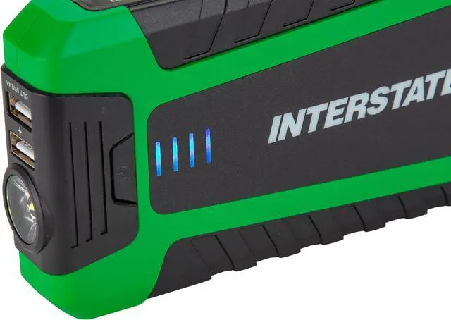 Alt view image 3 of 6 - Interstate Batteries 12V Jump Starter & Charger 700A 8000mAh, 8 Ah