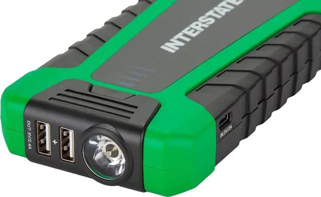 Alt view image 4 of 6 - Interstate Batteries 12V Jump Starter & Charger 700A 8000mAh, 8 Ah