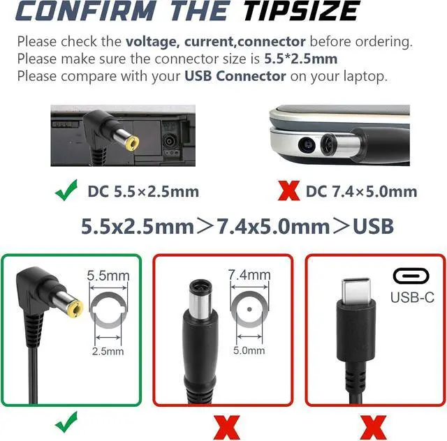 Alt view image 3 of 7 - Charger for Panasonic Toughbook CF-18 CF-29 CF-30 CF-50 CF-51 CF-73