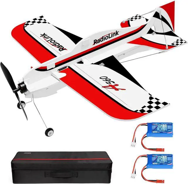 Main image of Radiolink A560 Plug & Play (PNP) 3D RC Airplane with Gyro 6 Flight Modes | 580mm Wingspan 4CH Gyro Byme-A Flight Controller, Brushless Motor&ESC for Beginner (No Radio/Receiver/Charger)