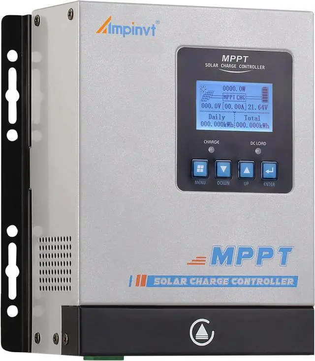 Main image of MPPT Solar Charge Controller 80 amp, 12v 24v 36v 48v auto Battery Regulator MAX PV Input 150V, Solar Charger Support Sealed, Gel, Flooded, and Lithium Batteries