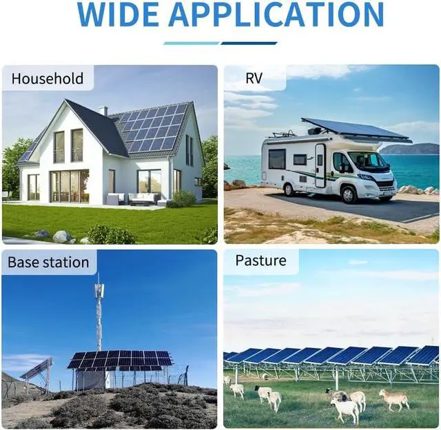 Alt view image 7 of 7 - MPPT Solar Charge Controller 80 amp, 12v 24v 36v 48v auto Battery Regulator MAX PV Input 150V, Solar Charger Support Sealed, Gel, Flooded, and Lithium Batteries