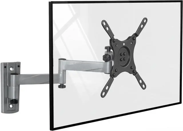 Alt view image 2 of 7 - Mount-It! Lockable RV TV Mount for Camper, Trailer, Motorhome, Truck & Boat, Full Motion, Quick Release, Rust-Resistant Aluminum, Dual Wall Plates for Indoor & Outdoor, 19-43 TVs, 33 lbs, VESA 200x200