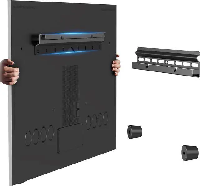 Main image of XINLEI No Stud TV Wall Mount, Drywall Studless TV Hanger for Most 23 24-55 60 65inch Flat Screen TVs, Holds up to 100lbs, No Drill, Easy Install (MF81)