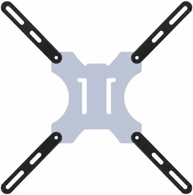 Main image of Mount-It VESA Mount Adapter Kit, 200x200 to 400x400mm, Fits 32-55" TVs | Heavy-gauge steel kit converts 200x200mm mounts to fit 400x200 and 400x400mm patterns.