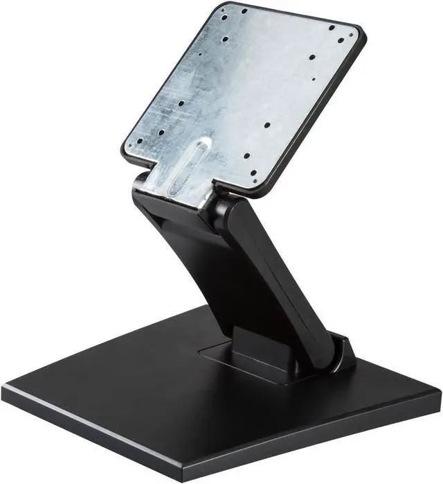 Alt view image 6 of 6 - WS-03A VESA Monitor Stand Low Profile Lay Flat Short Foldable with VESA Hole 75x75mm&100x100mm