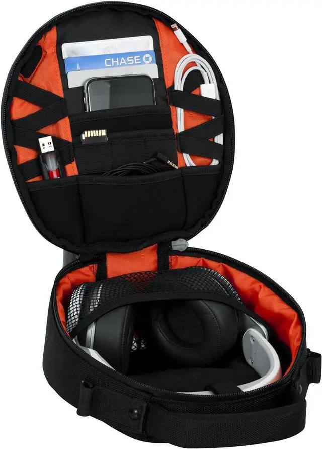 Alt view image 4 of 7 - Gator Cases G-CLUB Series Carry Bag for DJ Style Headphones and Accessories, (G-CLUB-HEADPHONE)