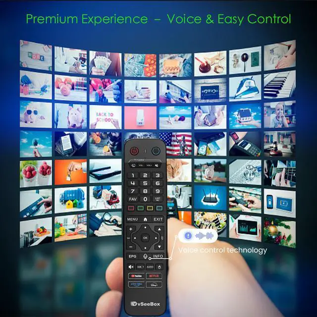 Alt view image 5 of 6 - CeeBox v6 Max New Box 8K HD Voice Control