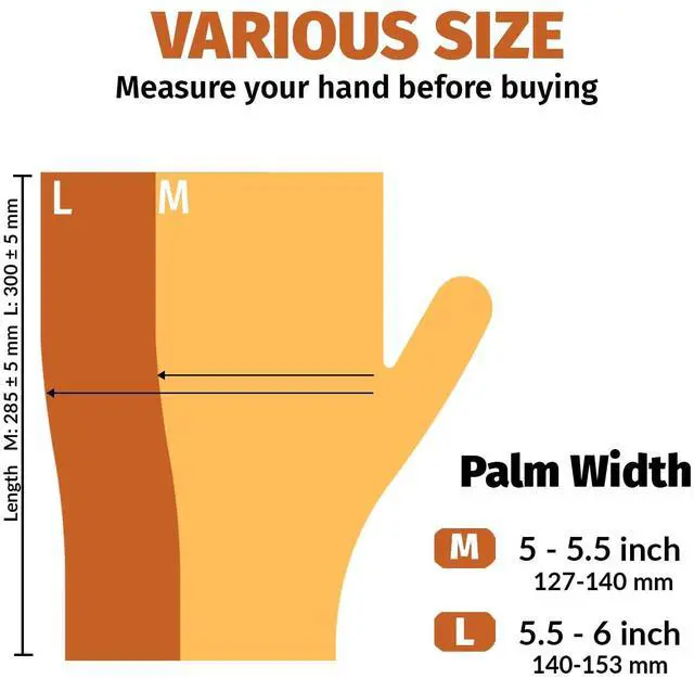 Alt view image 6 of 6 - GORILLA SUPPLY 500 BPA Free Premium Disposable Gloves Poly PE LDPE Plastic for Kitchen Food Handling Food Prep Latex & Powder Free (500 Count, Medium)