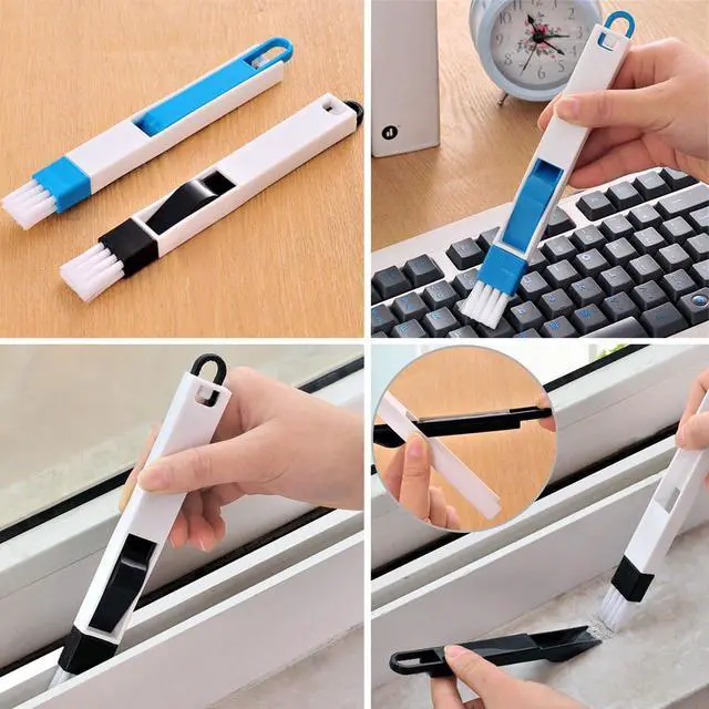 Alt view image 4 of 6 - 12Pcs Crevice Cleaning Brush,Small Gap Cleaning Brushes for Cleaning Bathroom,Kitchen,Window Grooves,Corners, Sinks, washbasins, Showers, faucets, bathtubs, Gas Stove and Tiles