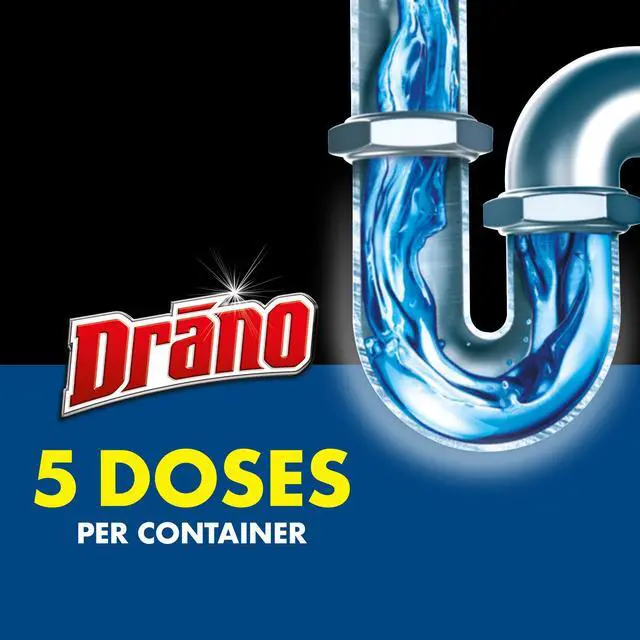 Alt view image 6 of 7 - Drano Kitchen Granules Drain Clog Remover and Cleaner, Unclogs blockage from Grease or Cooking Oil, 8.8 oz