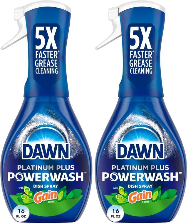 Main image of Dawn Powerwash Gain Original Dish Spray, Dish Soap Starter Kit, 16 Fl Oz, (Pack of 2)