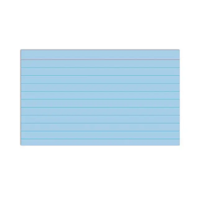 Alt view image 2 of 5 - C-Line 3 x 5 Index Cards, Assorted Colors, Ruled, 100/PK (48810)