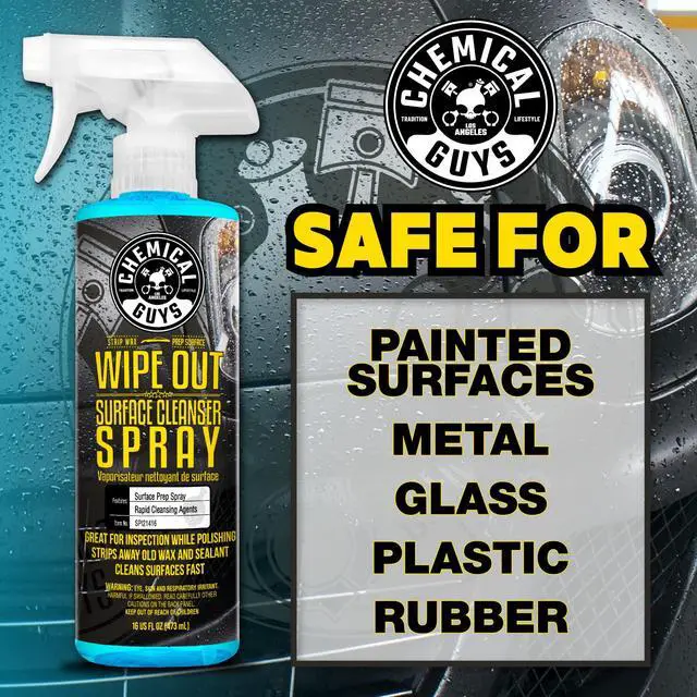 Alt view image 7 of 7 - Chemical Guys, Wipe Out Surface Cleanser, Ceramic Coating Prep Spray, 16 oz