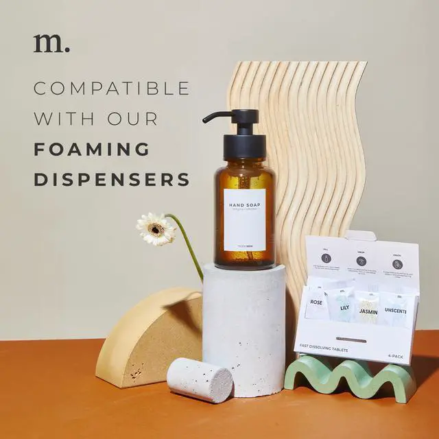 Alt view image 7 of 7 - MaisoNovo 4 Pack Mix Scent Foaming Hand Soap Tablets