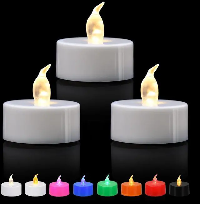 Main image of KOABY 12/24/50/100/200/400 Pack LED Tea Lights