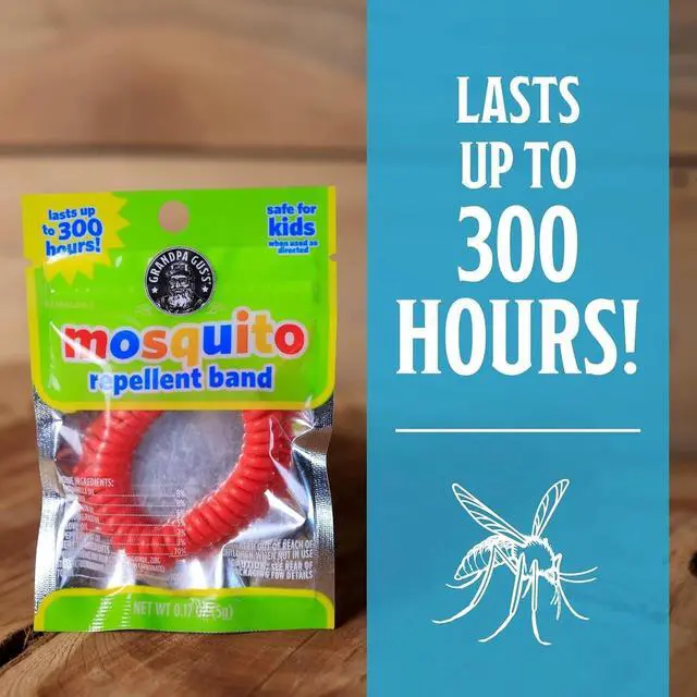 Alt view image 2 of 7 - Grandpa Gus's Mosquito Repellent Wearable Bracelet Bands, 12 Pack