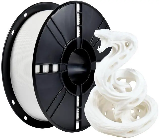 Main image of iBOSS PLA Plus (PLA+) 3D Printer Filament 1.75mm,1kg Spool (2.2lbs) Toughness Enhanced 3D Printing Filament,Dimensional Accuracy +/- 0.02mm,1.75mm PLA Plus Filament,Fit Most FDM Printer(White)