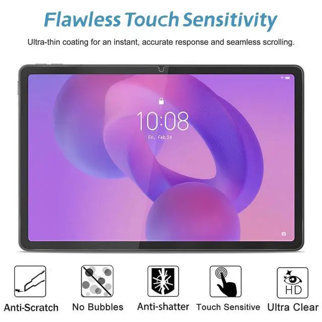Alt view image 2 of 6 - 2-Pack Screen Protector for Lenovo Idea Tab Plus 12.1-inch/ Tab K12 (2025)
