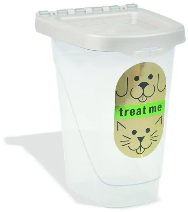 Main image of Van Ness Pets Airtight Dog Treat Container And Cat Food Storage, 2 Pound Capacity