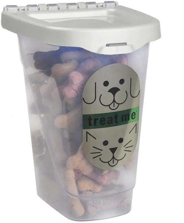 Alt view image 2 of 4 - Van Ness Pets Airtight Dog Treat Container And Cat Food Storage, 2 Pound Capacity