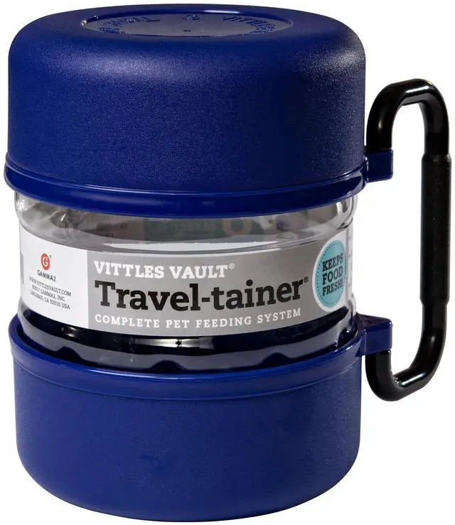 Main image of GAMMA2 Vittles Vault Travel-Tainer (6 Cups) Portable Food Storage Container, Blue