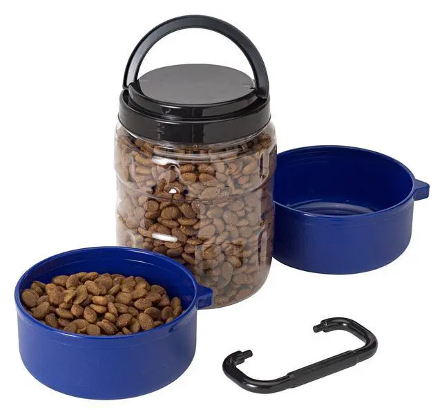 Alt view image 2 of 2 - GAMMA2 Vittles Vault Travel-Tainer (6 Cups) Portable Food Storage Container, Blue