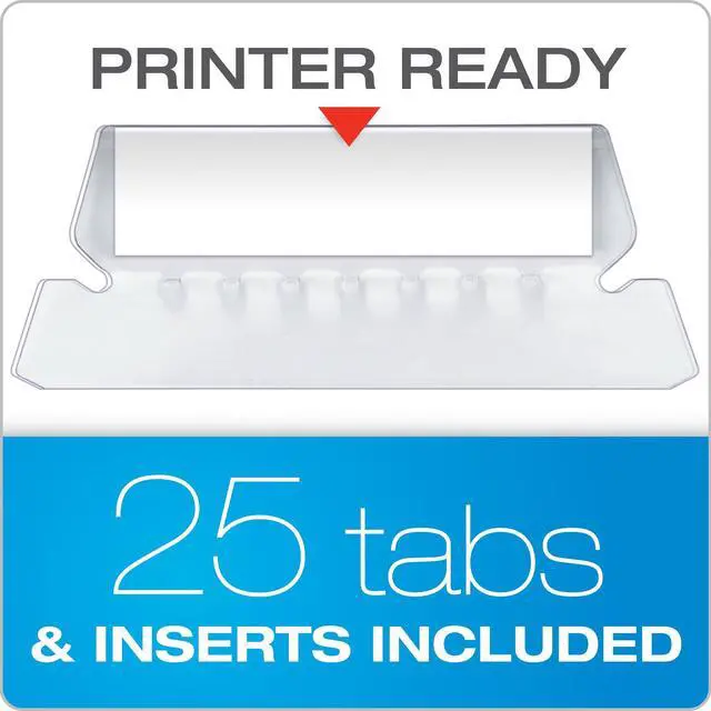 Alt view image 6 of 6 - Pendaflex Hanging File Folders, 25 Pack, Letter Size (8.5" x 11"), Assorted Colors: Green, Blue, Red, Yellow, Orange, 5 Tab Positions, Reinforced, Includes Tabs and Inserts, Durable Hanging Files