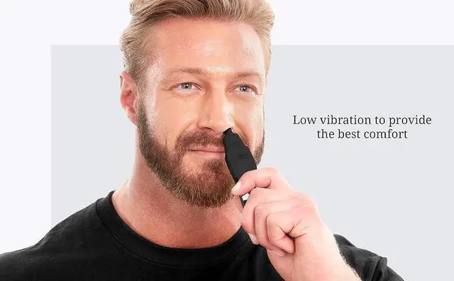 Alt view image 4 of 5 - 5567-500 Ear, Nose and Brow Wet/Dry Battery Trimmer, Black