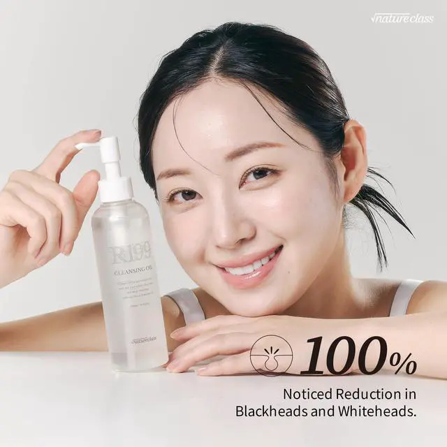 Alt view image 3 of 7 - R199 Rice Cleansing Oil Face Cleanser Korean Skincare Makeup Remover Oil Cleanser for Face Blackhead Remover Pore Control Double Cleansing Sensitive Skin 6.76 fl oz
