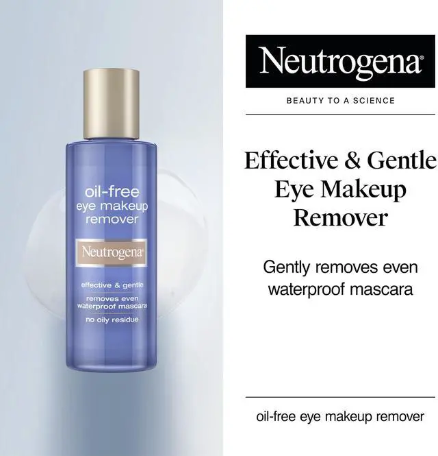 Alt view image 2 of 7 - Gentle Oil-Free Eye Makeup Remover & Cleanser, 3.8 fl oz