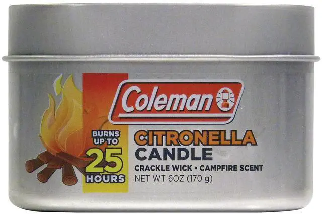 Main image of Campfire Citronella Candle with Wooden Crackle Wick - 6 oz