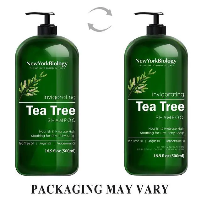 Alt view image 3 of 7 - Tea Tree Shampoo Clarifying Shampoo for Women and Men Moisturizing and Cleansing Hair and Scalp 16.9 Fl oz