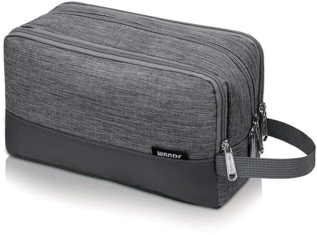 Main image of Travel Toiletry Bag for Men, Small Dopp Kit for Toiletries