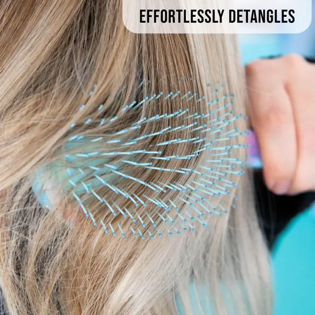 Alt view image 4 of 7 - Purple Hair Brush Detangler, Detangling Hairbrush For Women