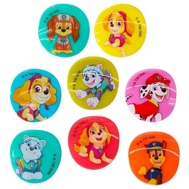 Alt view image 3 of 6 - Paw Patrol Girls Butterfly Hair Clips - 8 Cute Hair Clips with Small Soft Claw, Clips for Every Occasion - Multi Color with Your Favorite Paw Patrol Characters - Ages 3+