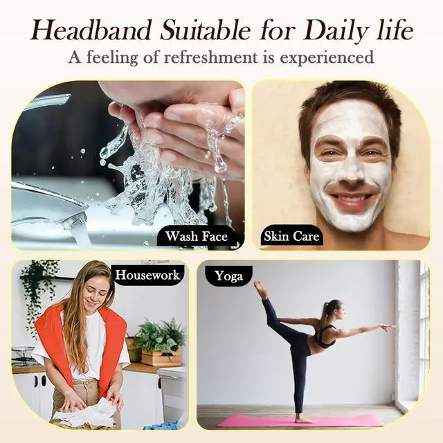Alt view image 4 of 7 - Metal Headband for Men, Non-Slip Small Wavy Metal Hairbands 2 Pack
