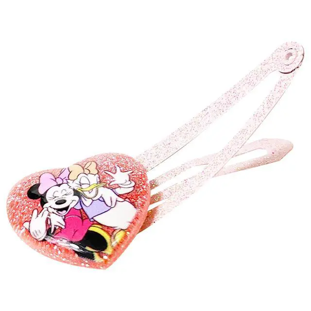 Alt view image 3 of 7 - Disney Minnie Kids Hair Clips for Girls Snap Clips 8 Pack Multi Color Ages 3+