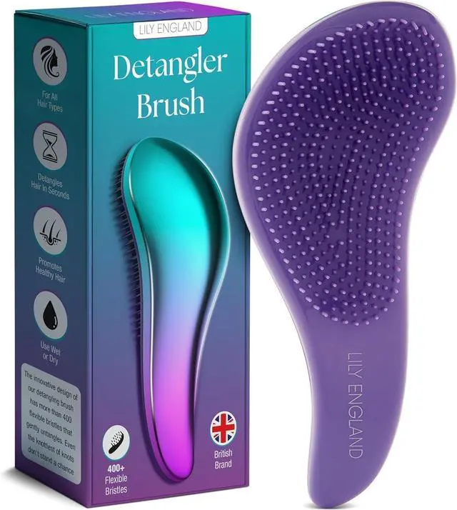 Main image of Detangler Brush for Women & Toddlers, Wet & Dry Hair Brush