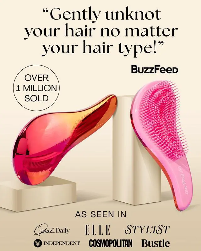 Alt view image 5 of 7 - Detangler Brush for Women & Toddlers, Wet & Dry Hair Brush