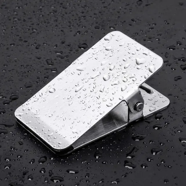 Alt view image 7 of 7 - Chip Bag Clips,3" Long Chip Clip,Silver,6-Pack