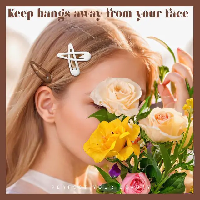 Alt view image 6 of 7 - 50Pcs Snap Hair Clips,2 Inch Hair Barrettes Hair Clips For Women, Metal Mixed Color, Hair Barrettes For Women Hair Snap Clips 5 Colors