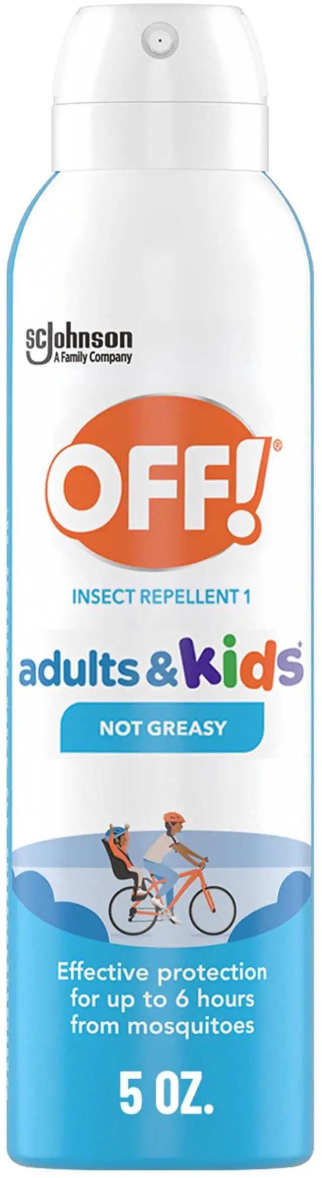 Main image of Insect Repellent Aerosol for Adults & Kids, Fragrance-Free Picaridin Bug Spray for Everyday DEET-Free Protection from Mosquitoes and Ticks, 5 oz