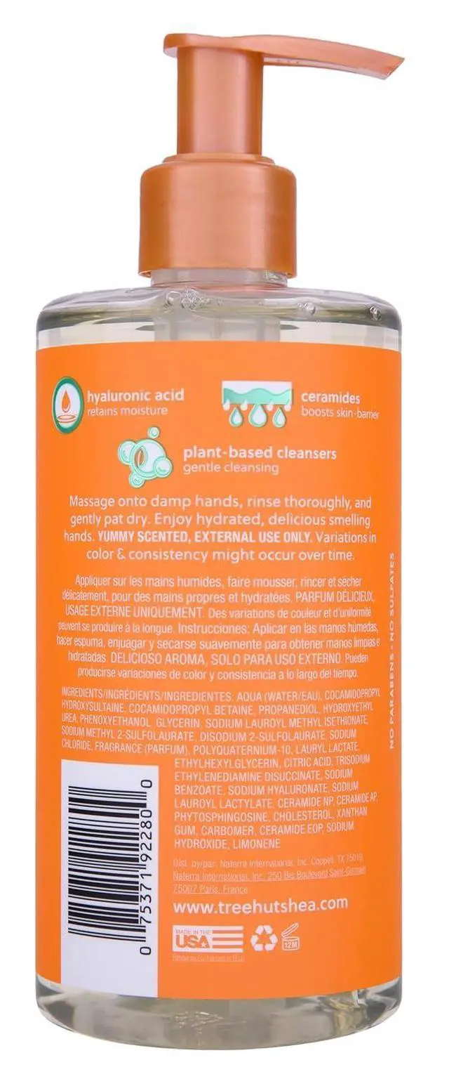 Alt view image 2 of 7 - Tangerine Serum Infused Hand Wash, Nourish & Hydrate Hands with Strengthening Skin Care, Long Lasting Scent, Cleanse & Lock in Moisture, 11 fl oz.