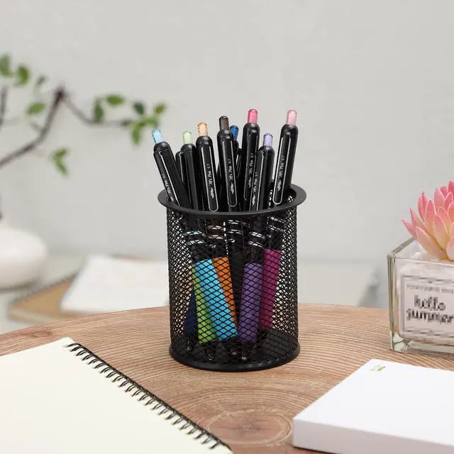 Alt view image 7 of 7 - Retractable Gel Pens, 8 Pack, 0.7mm Fine Point Colorful Ink
