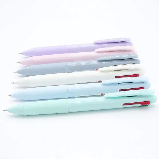 Alt view image 2 of 7 - Multicolor Ballpoint Pen 0.5, 4-in-1 Colored Pens Fine Point,Ballpoint Gift Pens for Planner Journaling,Assorted Ink, 6-Count