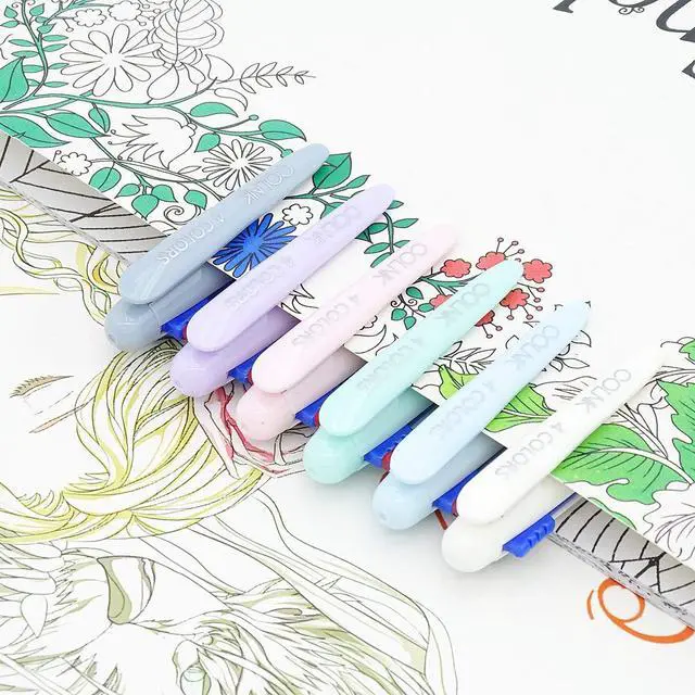 Alt view image 6 of 7 - Multicolor Ballpoint Pen 0.5, 4-in-1 Colored Pens Fine Point,Ballpoint Gift Pens for Planner Journaling,Assorted Ink, 6-Count