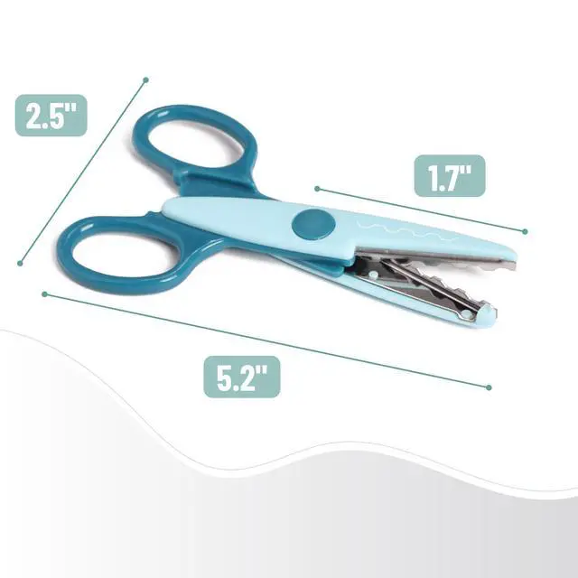 Alt view image 5 of 7 - Craft Scissors Decorative Edge, 6 Pack, Sunny Meadows